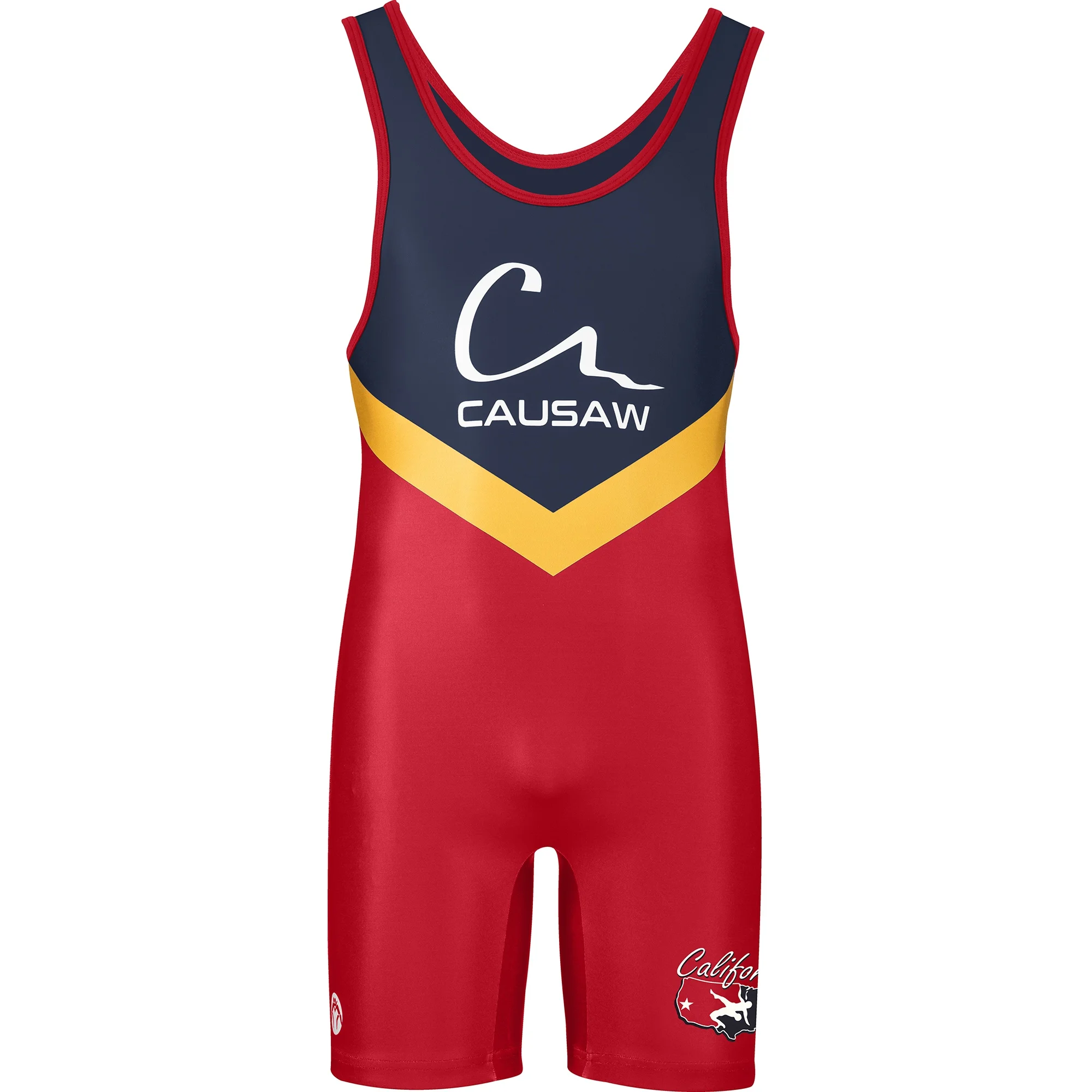 New Arrival Custom Logo Sublimation Gym Wear Weightlifting Adult Youth Singlet Suit Wrestling Singlet
