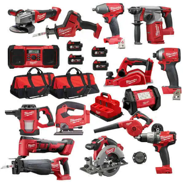 Best MilwaukeeS 2695-15 power tools combo kits M18 20V Cordless Lithium-Ion Combo Tools Kits