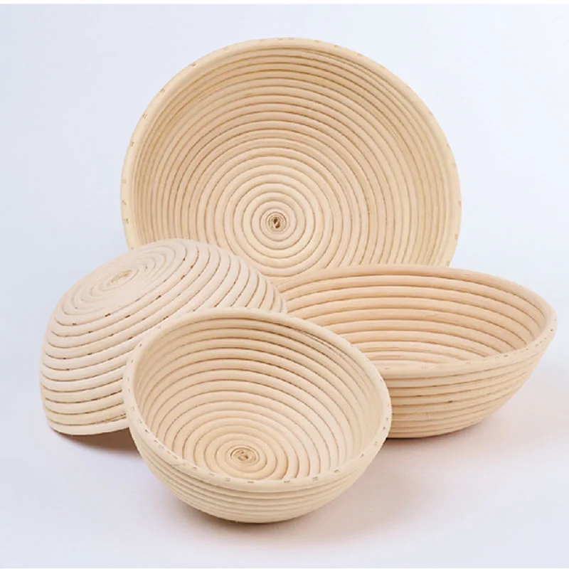 Hot Sale Traditional Round Banneton Bread Proofing Basket in Bulk Bread Basket Woven vietnam supplier Cheapest Price