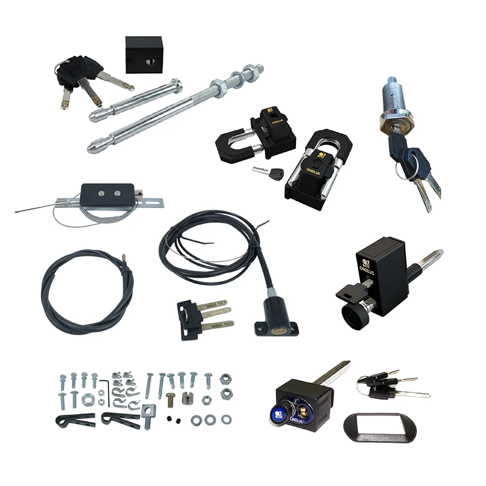 Taiwanese Unseen Anti-Theft Steel Steering Wheel Locks Hidden Type for Secure Wheel Securing during Fishing Trips