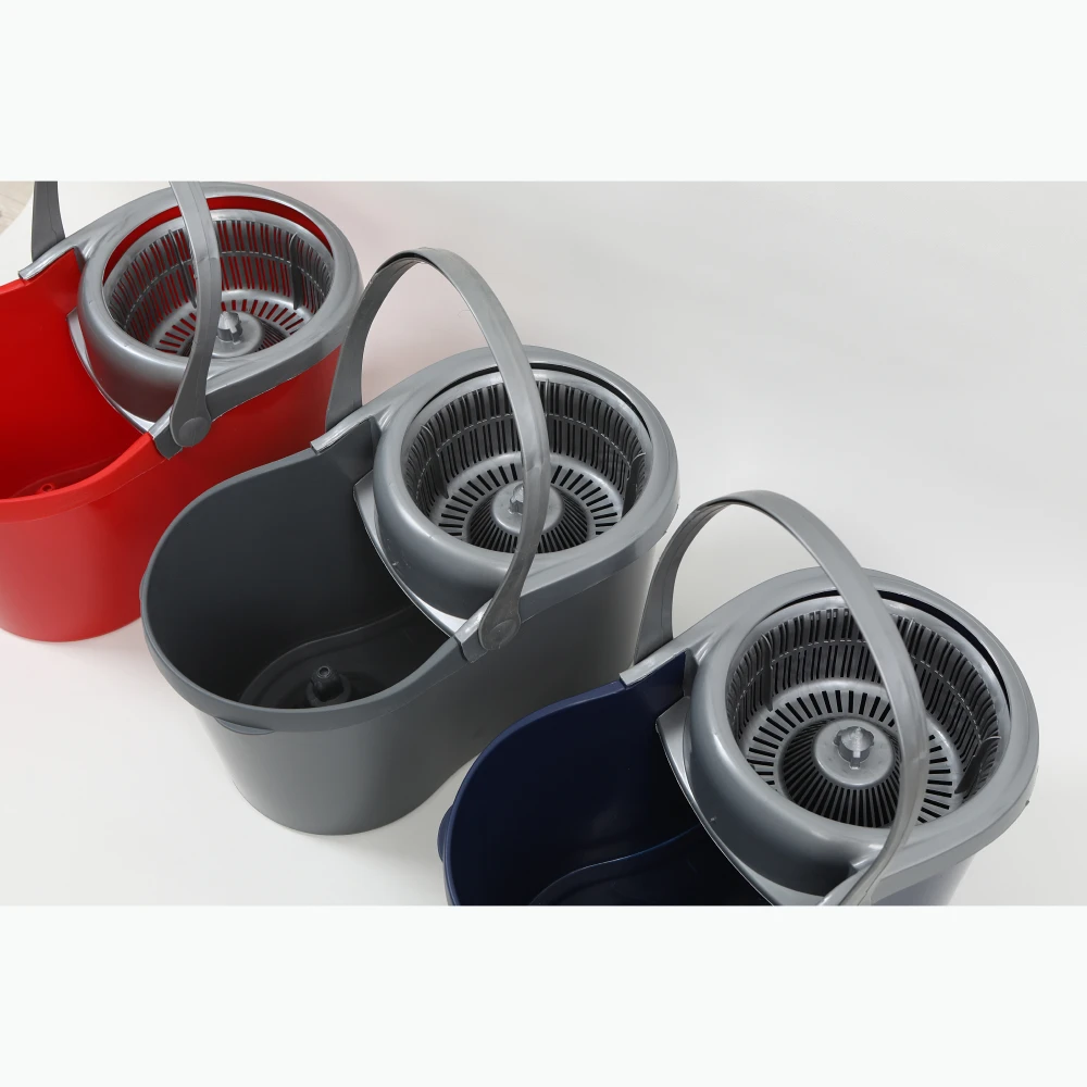 Microfiber Cleaning Mop Bucket Smart Spin Set High Quality  Mop bucket Wholesale Best Quality Cleaning Floor Plastic Microfiber