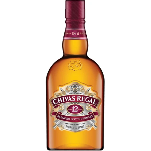 Шотландский ВИСКИ Chivas Regal 12 лет, 70 Cl / Chivas Regal 12 лет, шотландский виски 70cl
