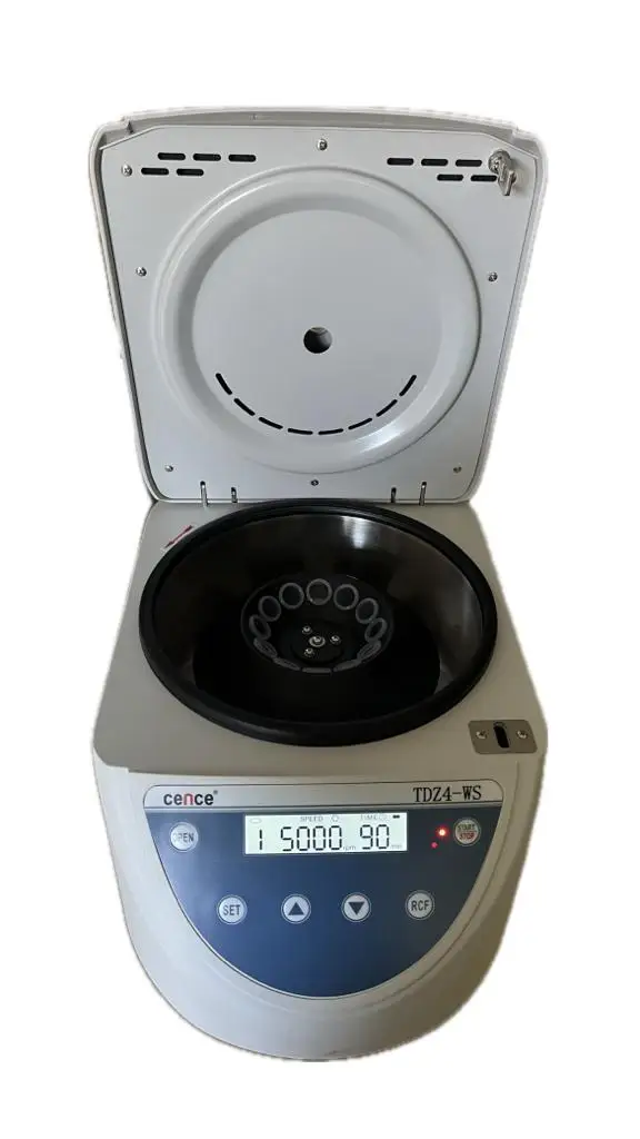 Высококачественная TDZ4-WS низкоскоростная настольная центрифуга PRP с поворотным ротором 8x15 мл Электрический источник питания для оборудования