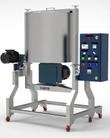 Sahith 100 KG Premium Stainless Steel Chocolate Melanger/Grinder New Condition Chocolate Coating Nuts Manufactured India PLC