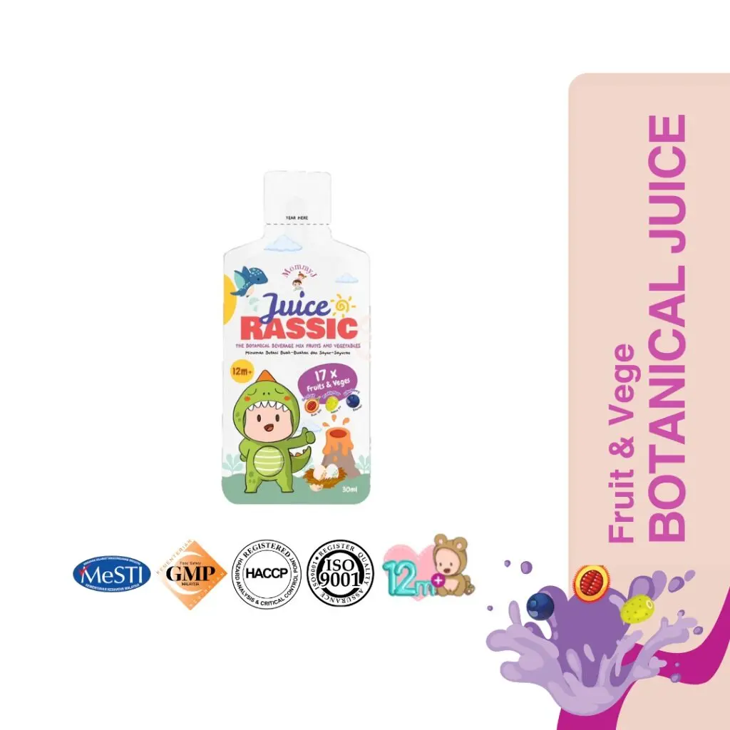 Healthier Choice Botanical Fruit & Vegetable Juice Sugar-Free Ready-to-Drink for Babies with 24-Month Shelf Life Vege Drink