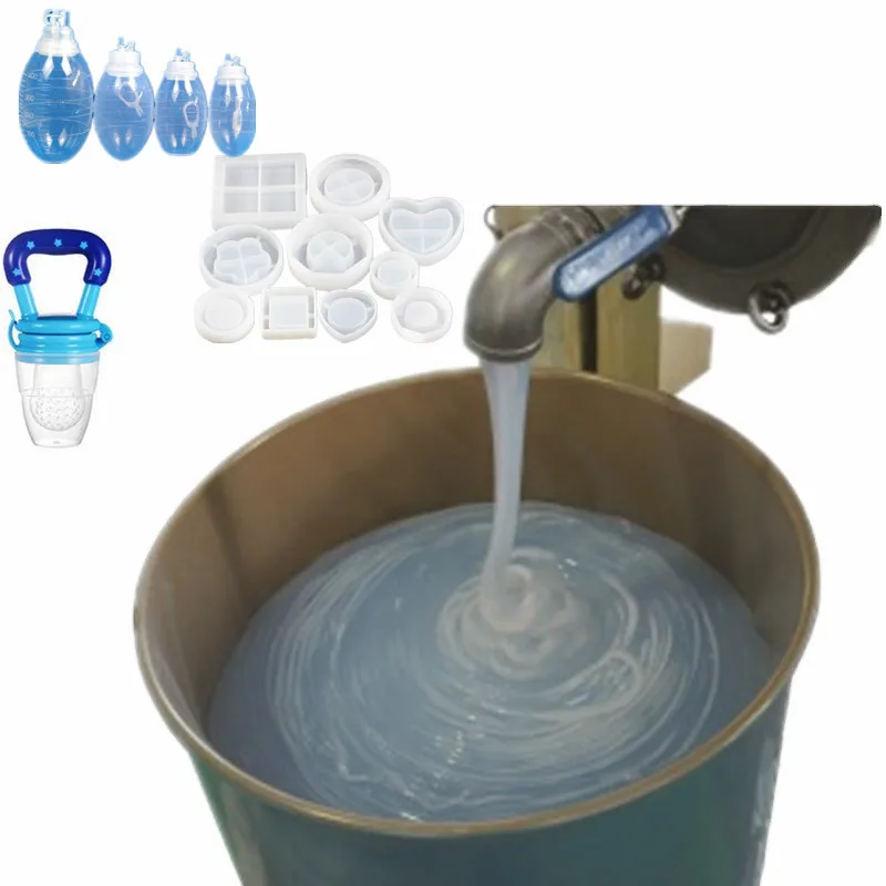 Food Grade RTV2 platinum mould making liquid silicone rubber to Make Prosthetic Appliance