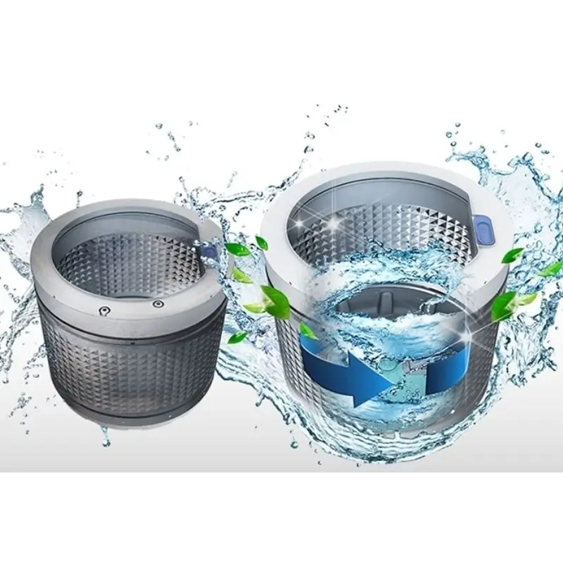 Commercial Industrial High Spin Washer Extractor Stainless Steel Front Loading Laundry Press Machine for Hotels