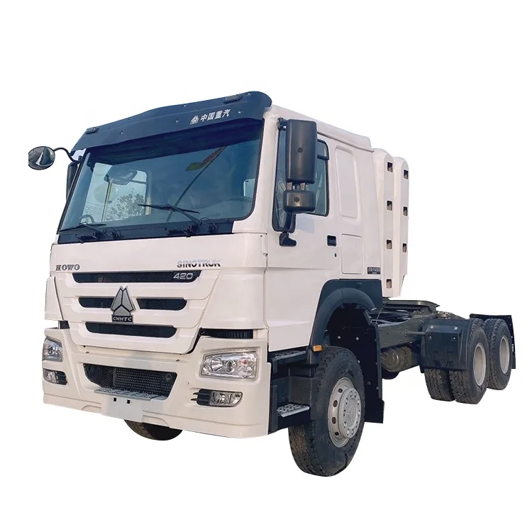 Китай sitrak 6*4 CNG тягач с двигателем Weichai быстрая коробка передач Евро 5 левое рулевое управление ручная продажа новый Подержанный низкая цена