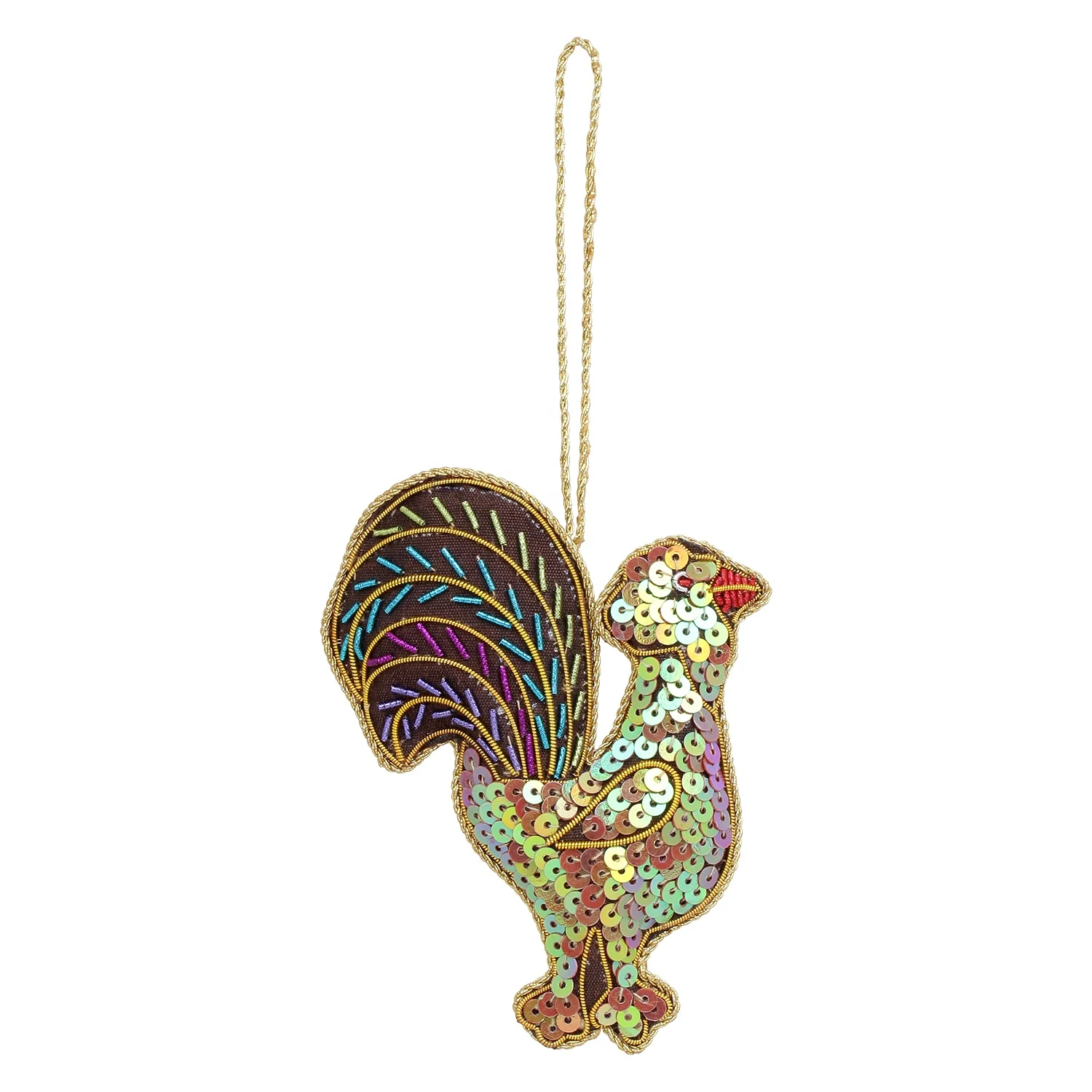 Handmade Handcrafted Embroidered Beaded Velvet satin Christmas Decorations Cross Santa  Socks   Black Horse Elephant  Customized