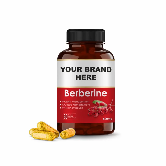 Hot Selling Natural Supplement Berberine Capsules  | Plant Extract Supplement  | OEM Private Label