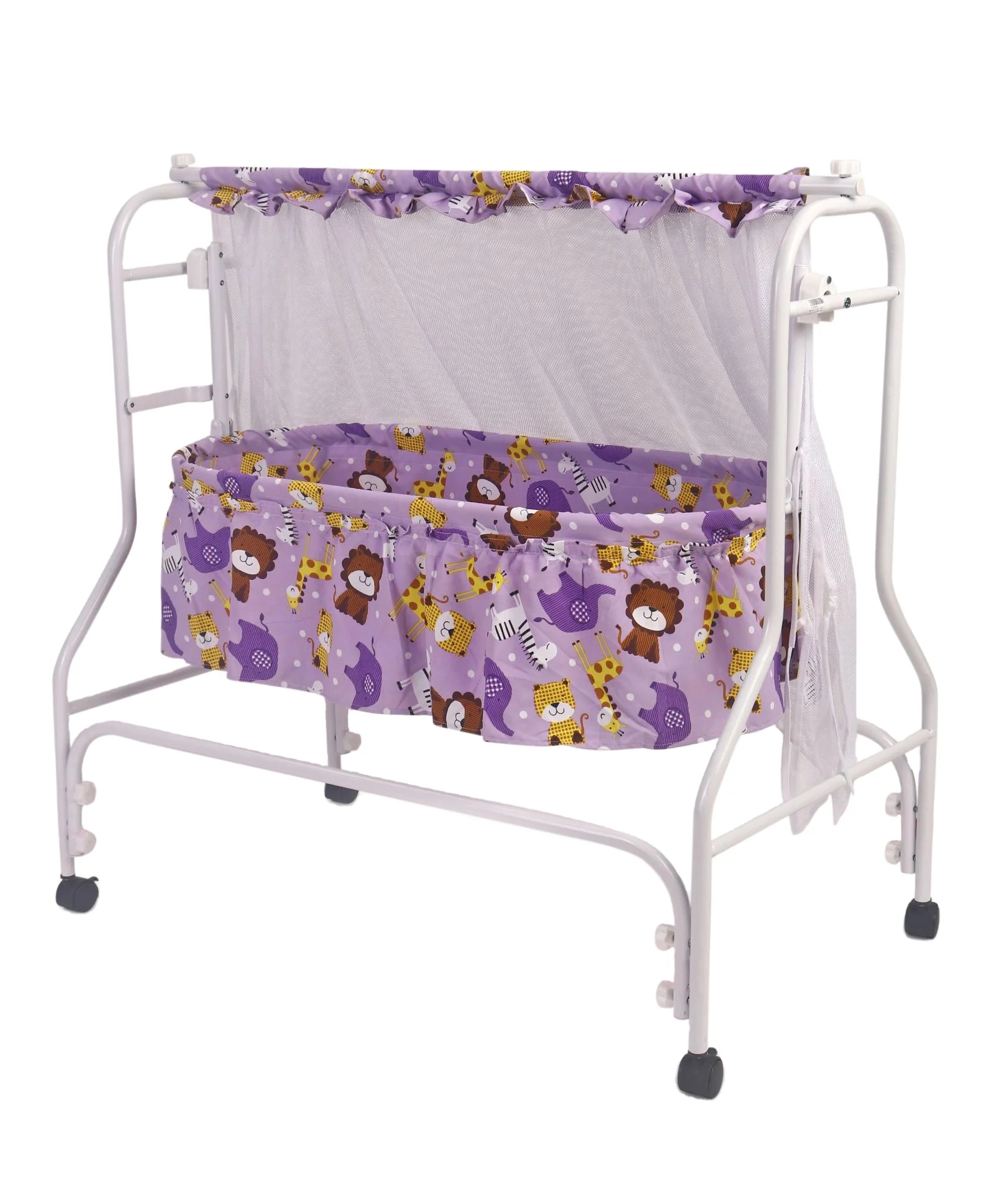 Direct Factory Sale Elegant Pink Color New Born Baby Bed Cozy Euro Baby Care Cradle Bed Buy From India