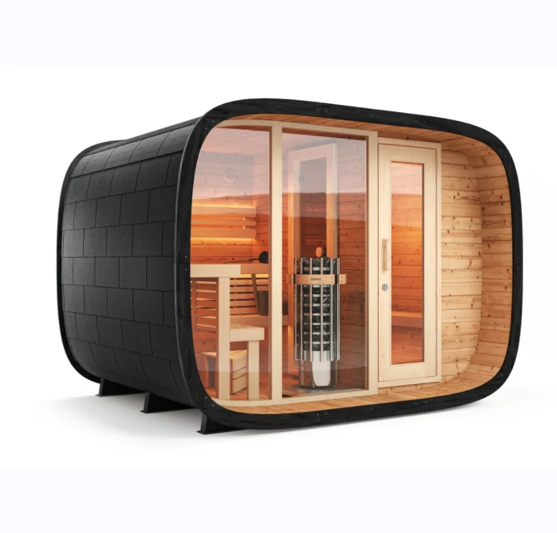 Wholesale Smart Cedar Sauna Traditional New Design Product Good Quality Portable Home Sauna And Steam Combined Room