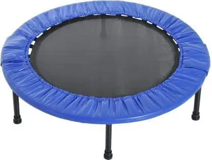 Buy Premium Grade Fitness 40 Inch Mini Trampoline for Adults and Kids, Rebounder Trampoline, with Padding & Springs