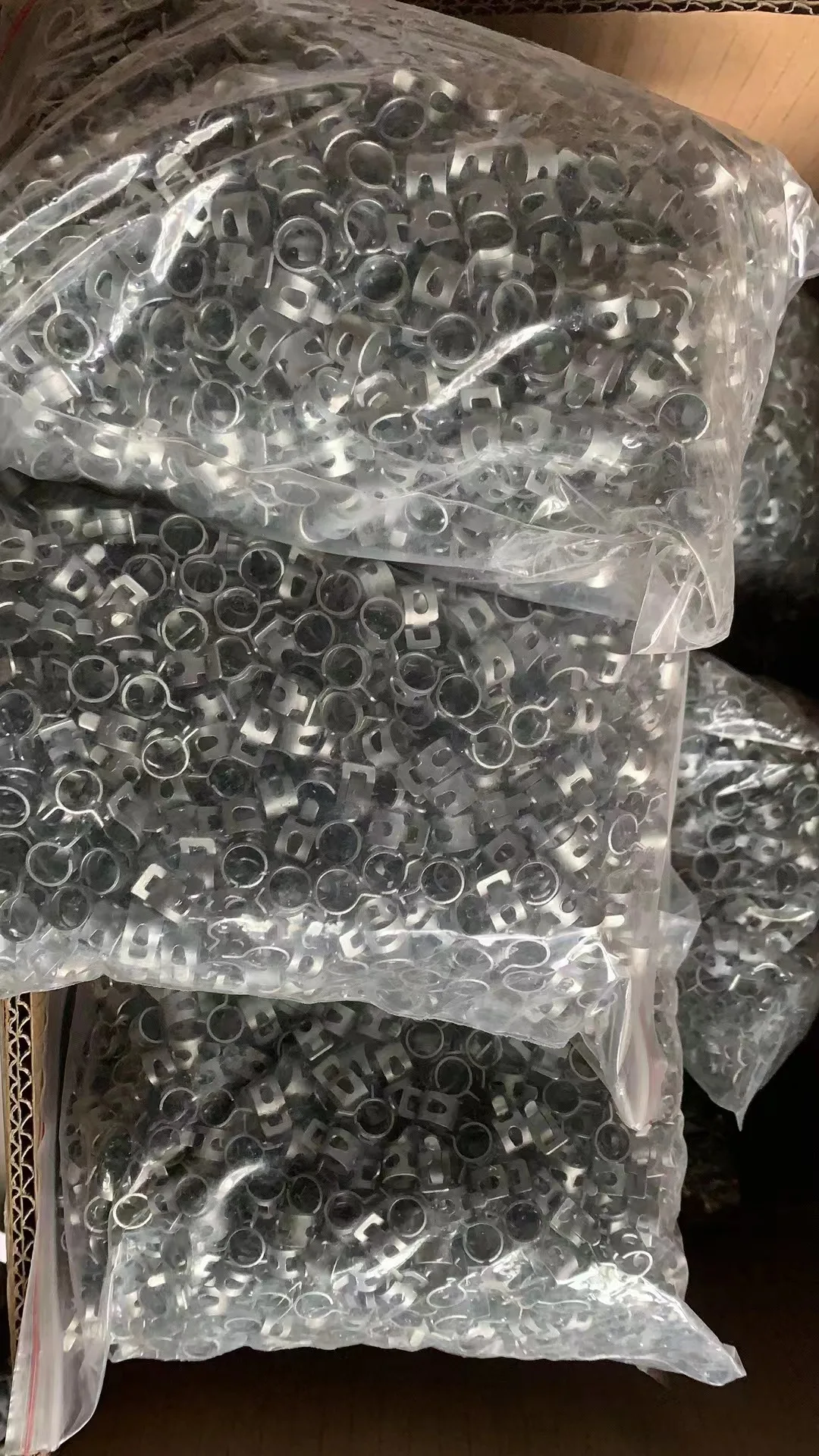 10mm bandwidth 0.8mm thickness spring hose clamp