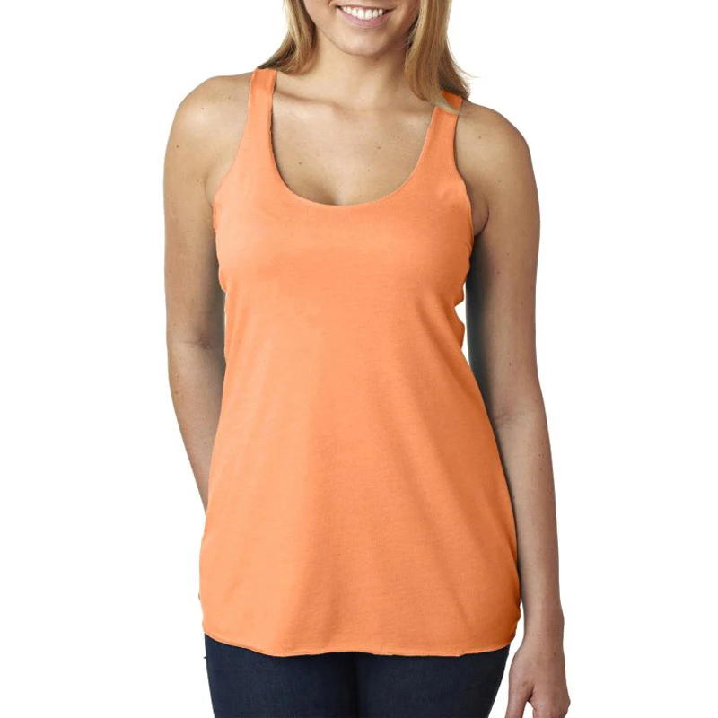 High Quality Women Tank Top 100% Cotton And Polyester Top Sale Cotton Tank top For Gym Wear Women