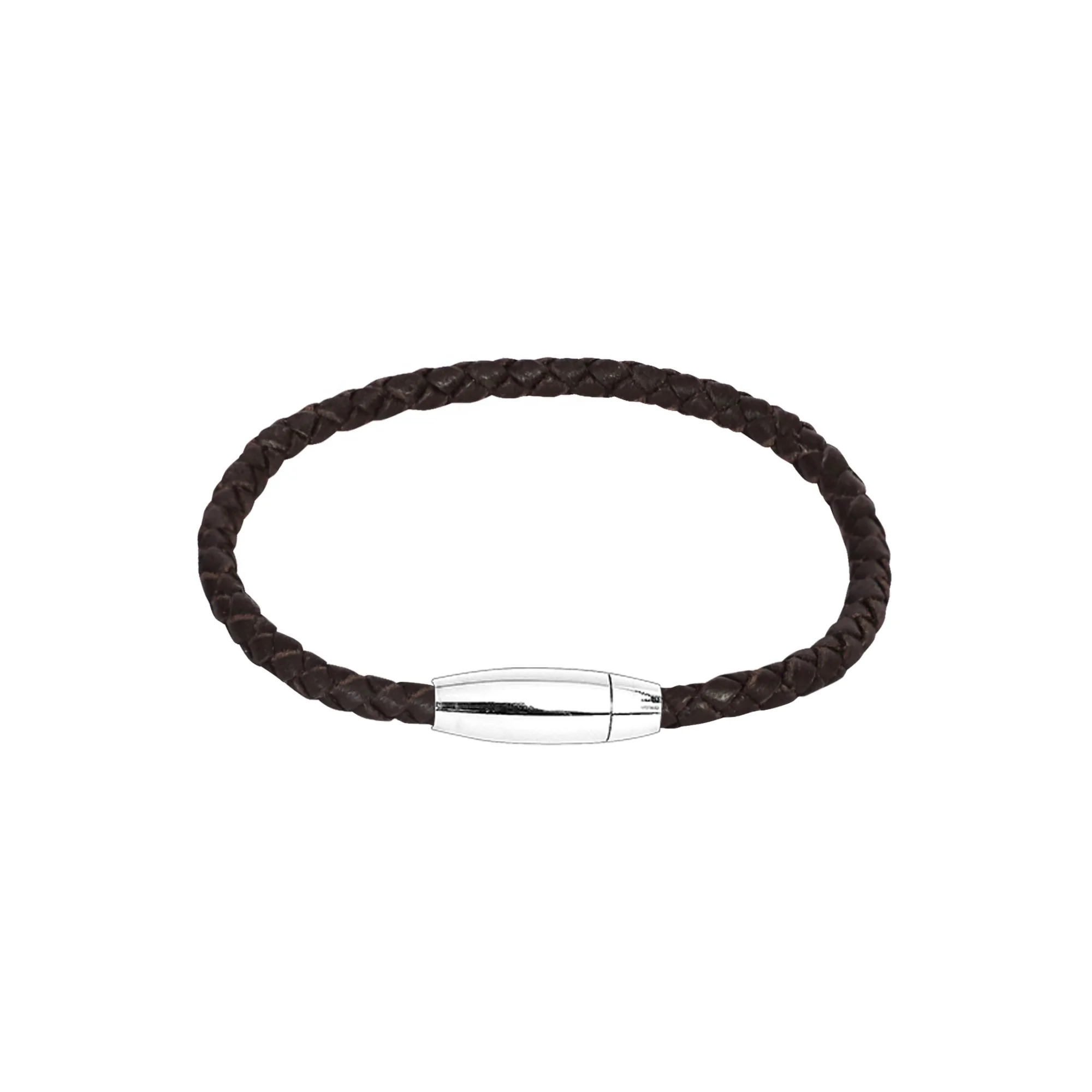 Latest Design Fashion Water Resistant Bolo Braided Leather Bracelet Manufacturer by PSDS