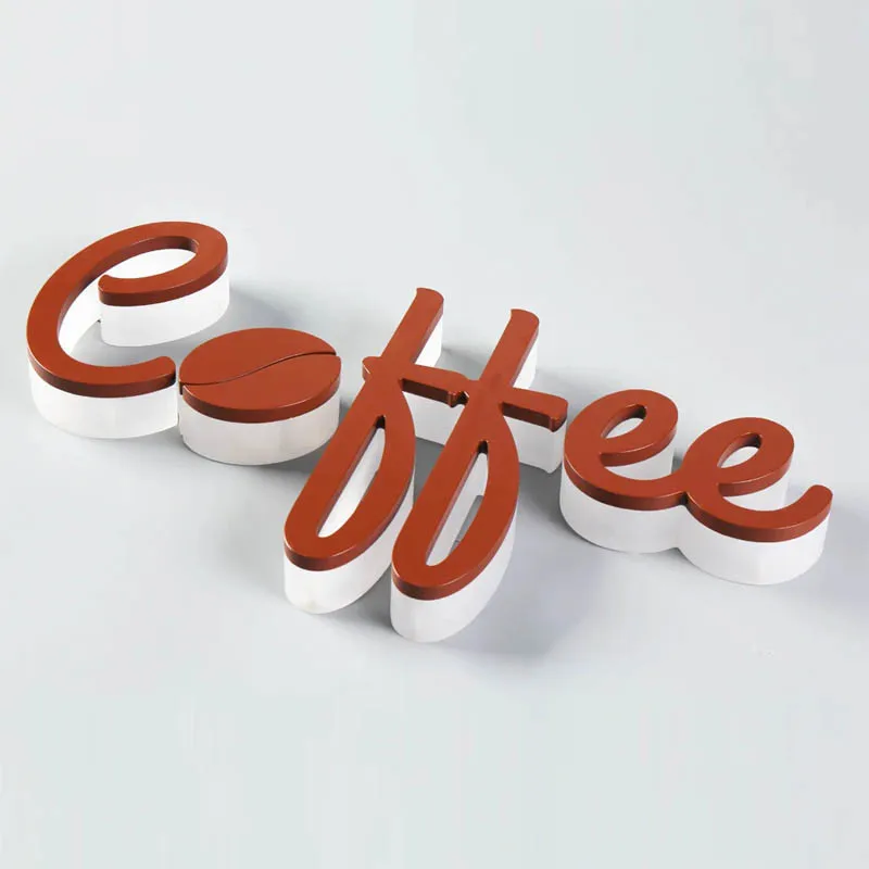 Erybaysign Waterproof Luminous Alphabet Letter Sign LED 3D Light Up Letters Signage