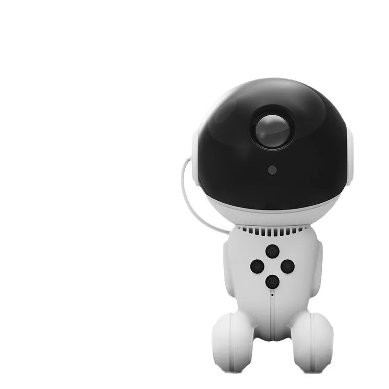 Astronaut Robot Star Galaxy Projector Night Light with White Noise Music Speaker App Control Starry Nebula Ceiling Projector