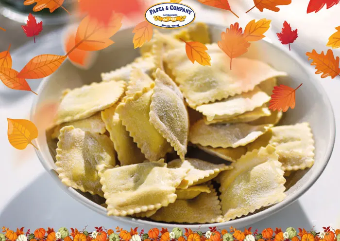 Artisan Italian Filled Pasta Ravioli Cacio e Pepe 1Kg frozen Horeca Ready to Eat Meal Selection GVERDI Italian food