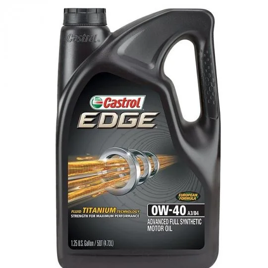 Castrol Edge FST Engine Oil 0W-40  4 Liters / Castrol Edge 0W-40 Car Engine Oil 4 Liters