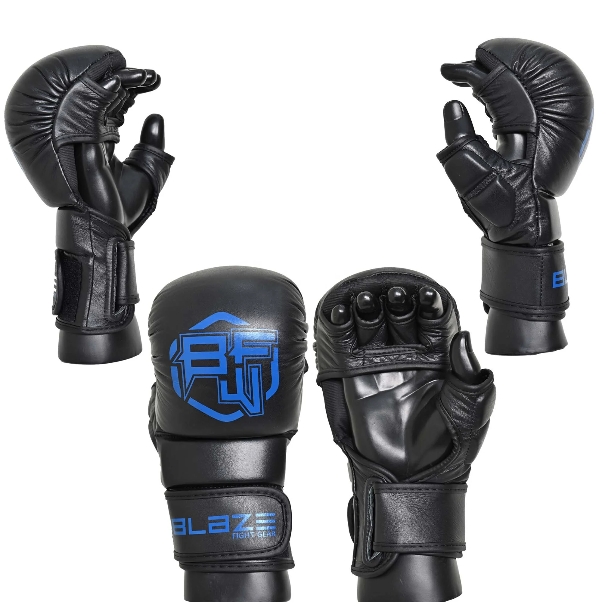 OEM MMA Перчатки для тренировок муай-тай, перчатки с открытой ладонью UFC