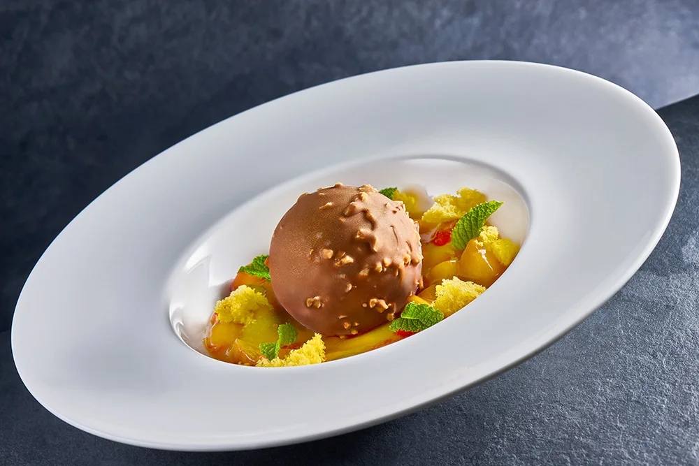 Высококачественное итальянское мороженое La Ricetta del gelato di Pa Nocciola кирпич из фундука 1 л для