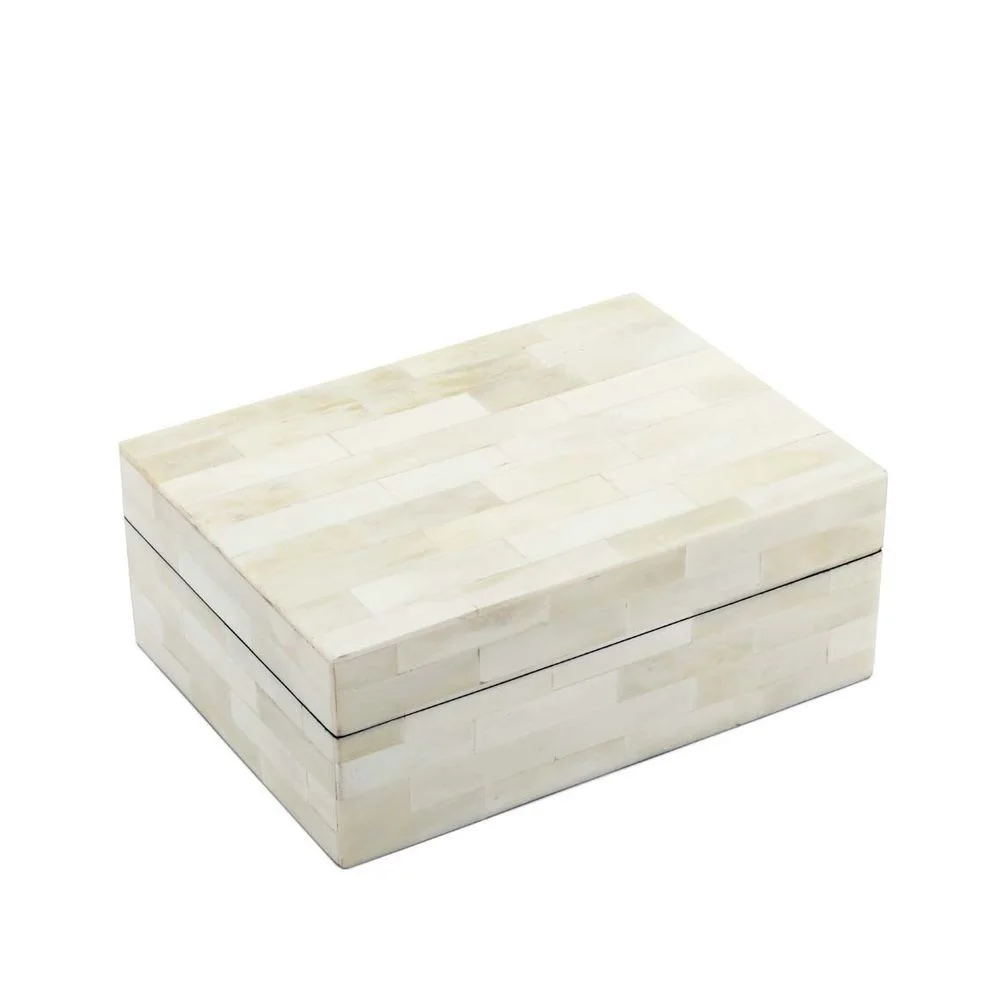 Bone Inlay Jewelry Box Protect Jewelry Box Hot Selling Eco Friendly Bone Inlay Designable Jewelry & Storage Box