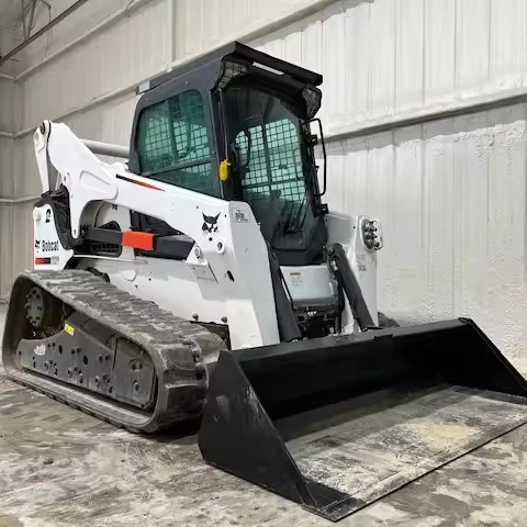 Used Construction Equipment Front End Loader T740 Skid Steer Wheel Loader T450 Mini Crawler Skid Steer Loader