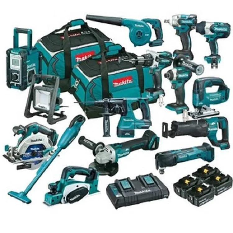 EMBER SALES Makitas LXT1500 18-Volt LXT Lithium-Ion Cordless 15-Piece Combo Kit