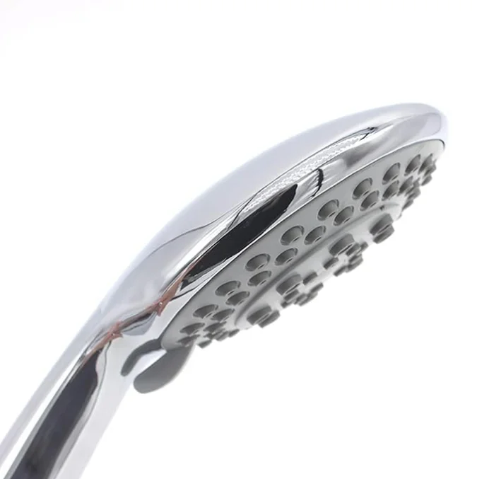 High Pressure Handheld Shower Head  5 Spray Patterns Shower Head For Bathroom Universal Chrome Shower Heads For Adults