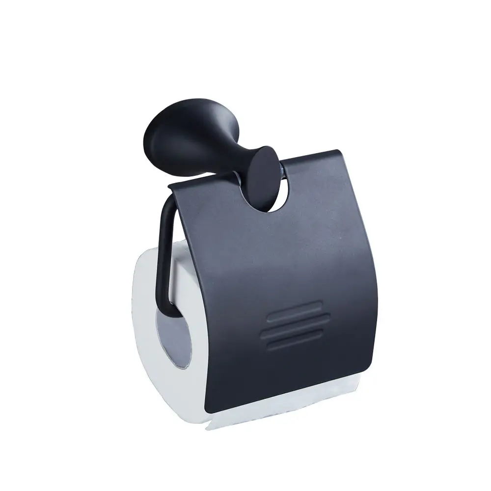 Black factory space aluminum bath fittings bathroom accessories hardware set toilet set bathroom accessories luxury