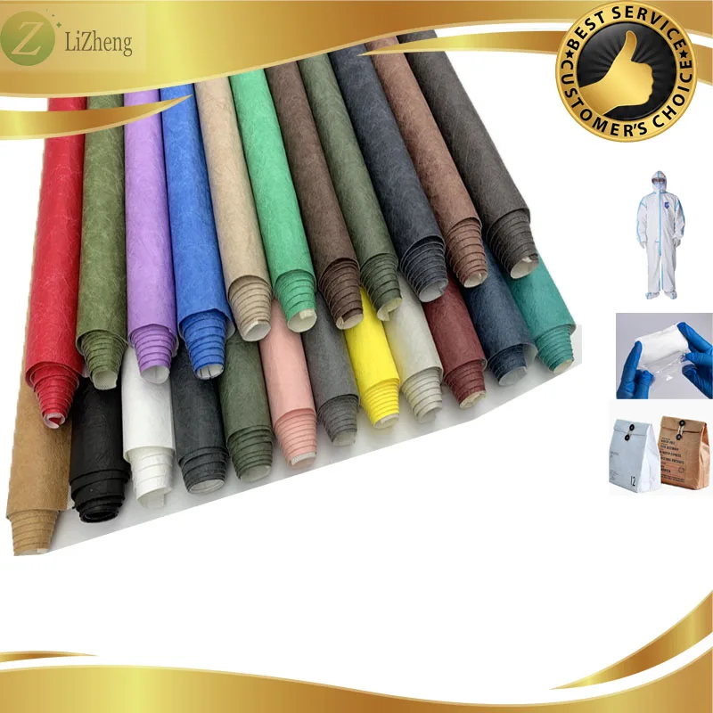 Lizheng водонепроницаемая ткань для печати 1056d tyvek бумага a4 билетов на запястье рулон бумаги dupont