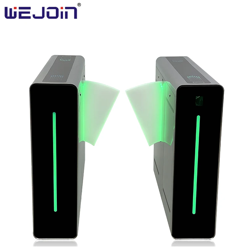 Access Control System Automatic Swing Turnstile Flap Barrier