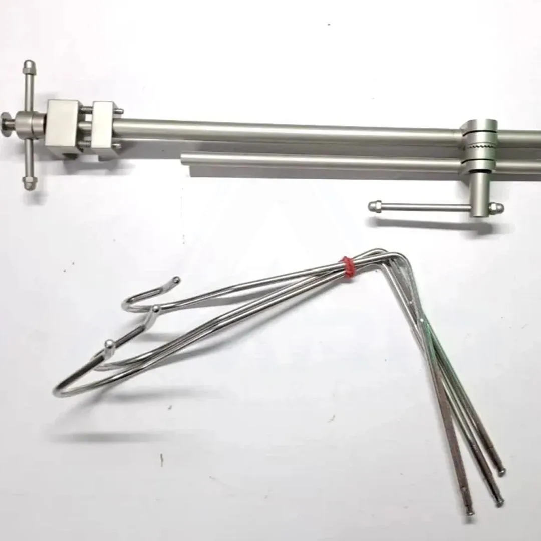 Laparoscopic Semi Rigid Nathanson Liver Retractor & 3 Hook Reusable Instruments