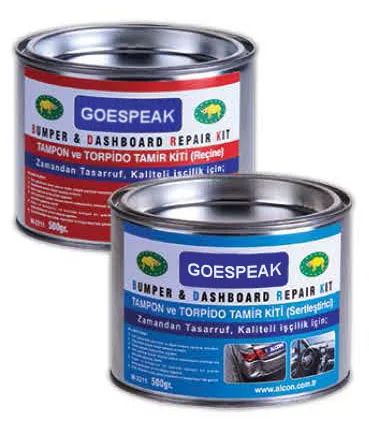 Bumper&Dashboard Repair Kit Epoxy repair plastic parts bumper torpedo mudguard stop and head lamps plastic radiator boiler