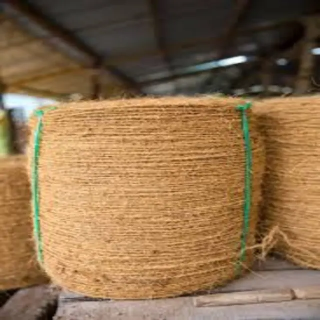 2024 Strong and Durable Product Coconut Fiber Suitable For Outdoor Garden And Farming With 200m Length Thick 0.6 - 1 In VietNam