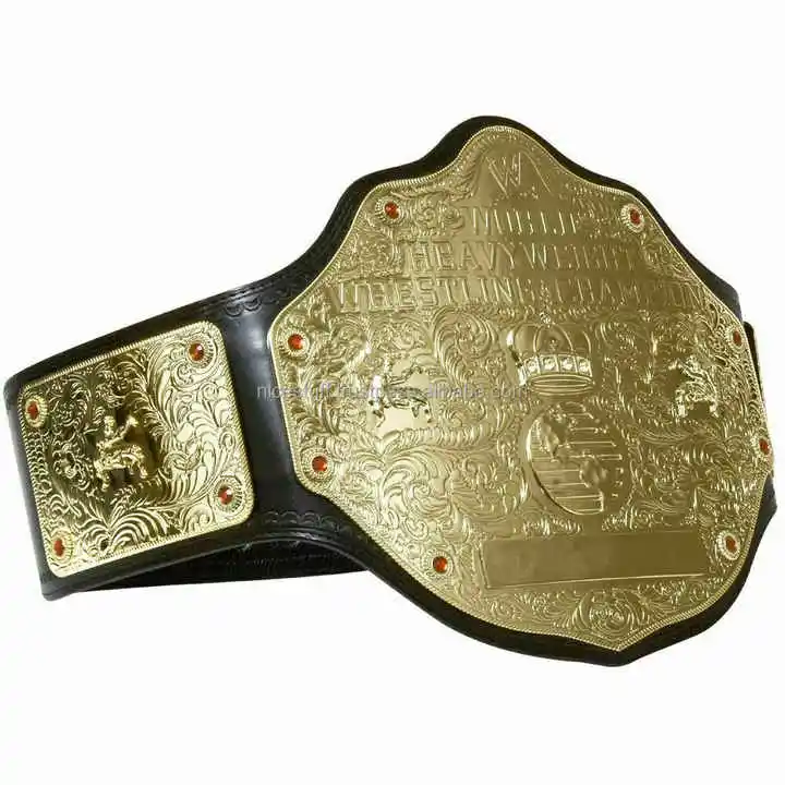 Professional World Heavyweight Wrestling Championships Custom made Boxing MMA Championship Belts