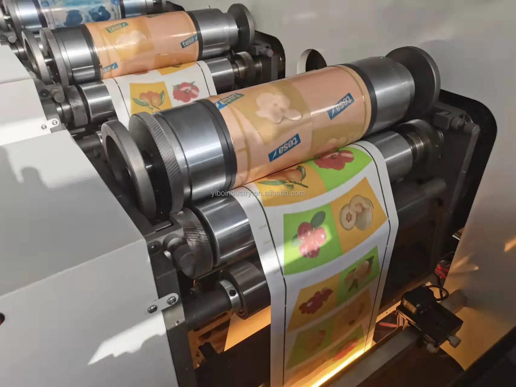 High Speed Foil PVC BOPP PE Label Paper CUP Plastic Film Bag 2 4 6 8 Colour Flexographic Flexo Printing Machine Price