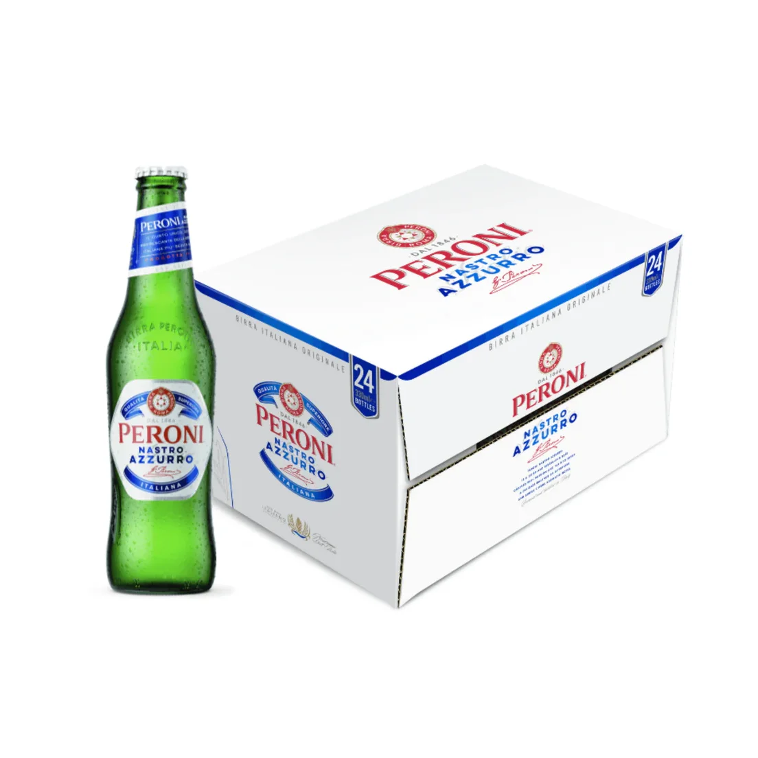 Peroni Nastro Azzurro (королевская банка)