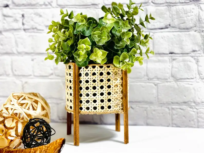 Hot Sale Vietnamese Product Natural Mesh Rattan Cane Webbing Roll Custom Size For Furniture In Vietnam
