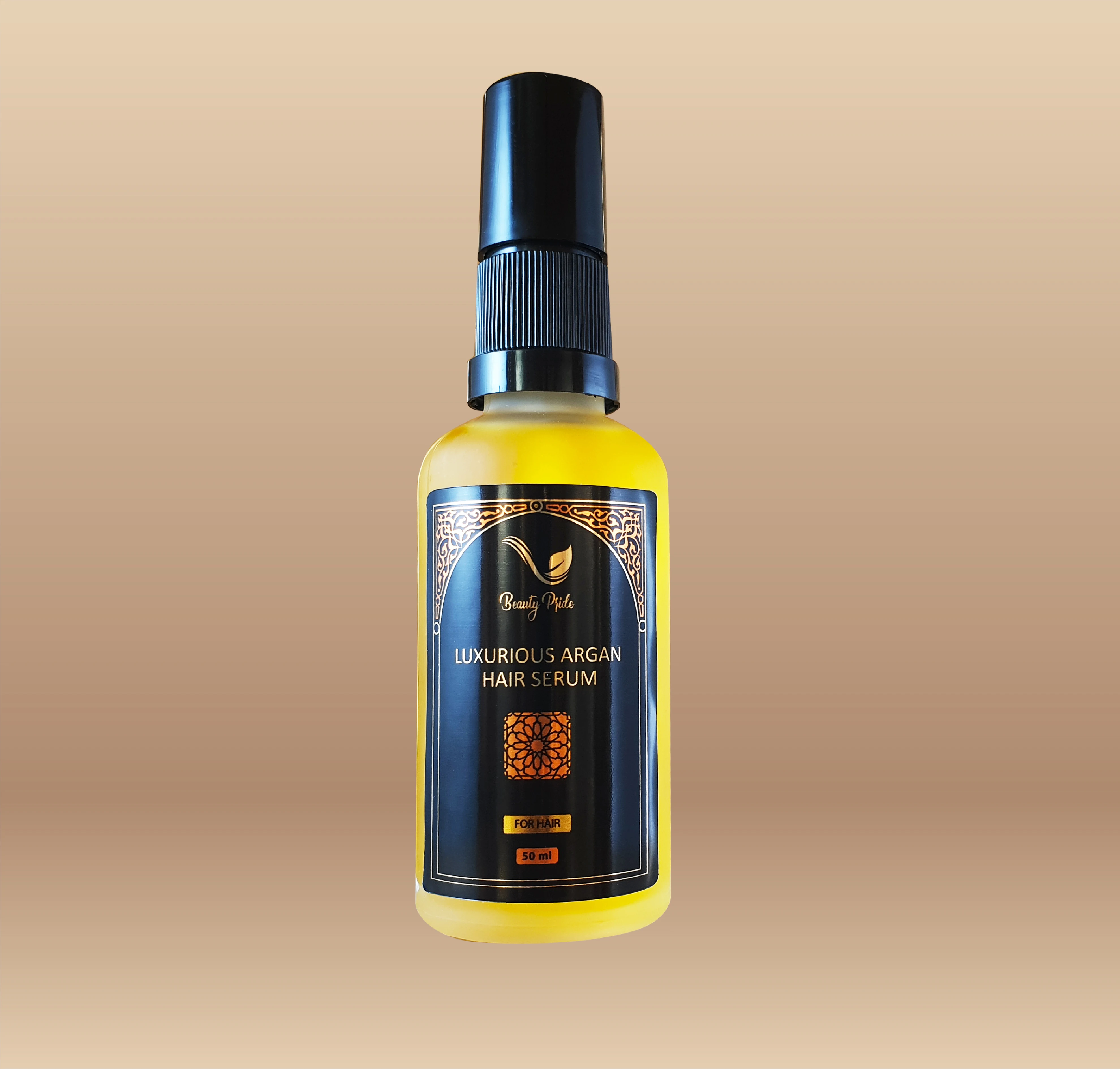 Luxurious Premium Quality Rich Formulation  Additives Free Argan Hair Serum & Beta Carotene  Private Labeling  Factory price