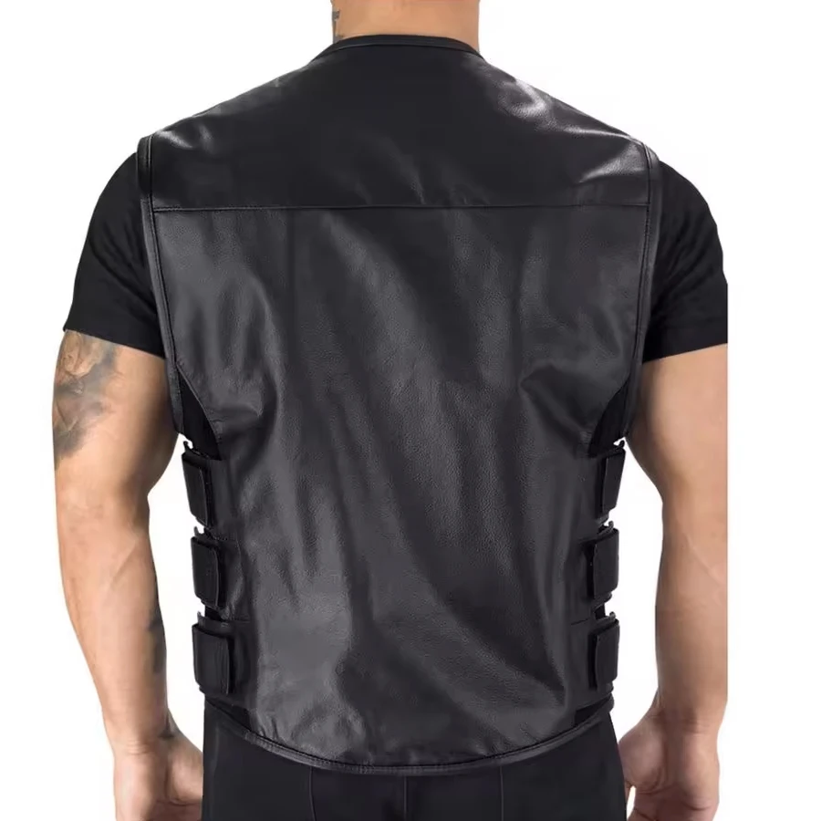 New Leather High Quality Vest for Adults ODM Services Available Price Soccer Sportswear Custom Logo Name Printing Latest Style