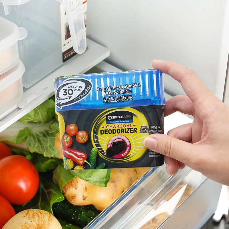 OEM Activated Carbon Bamboo Charcoal refrigerator deodorizer odor eliminator Household Refrigerator Deodorant