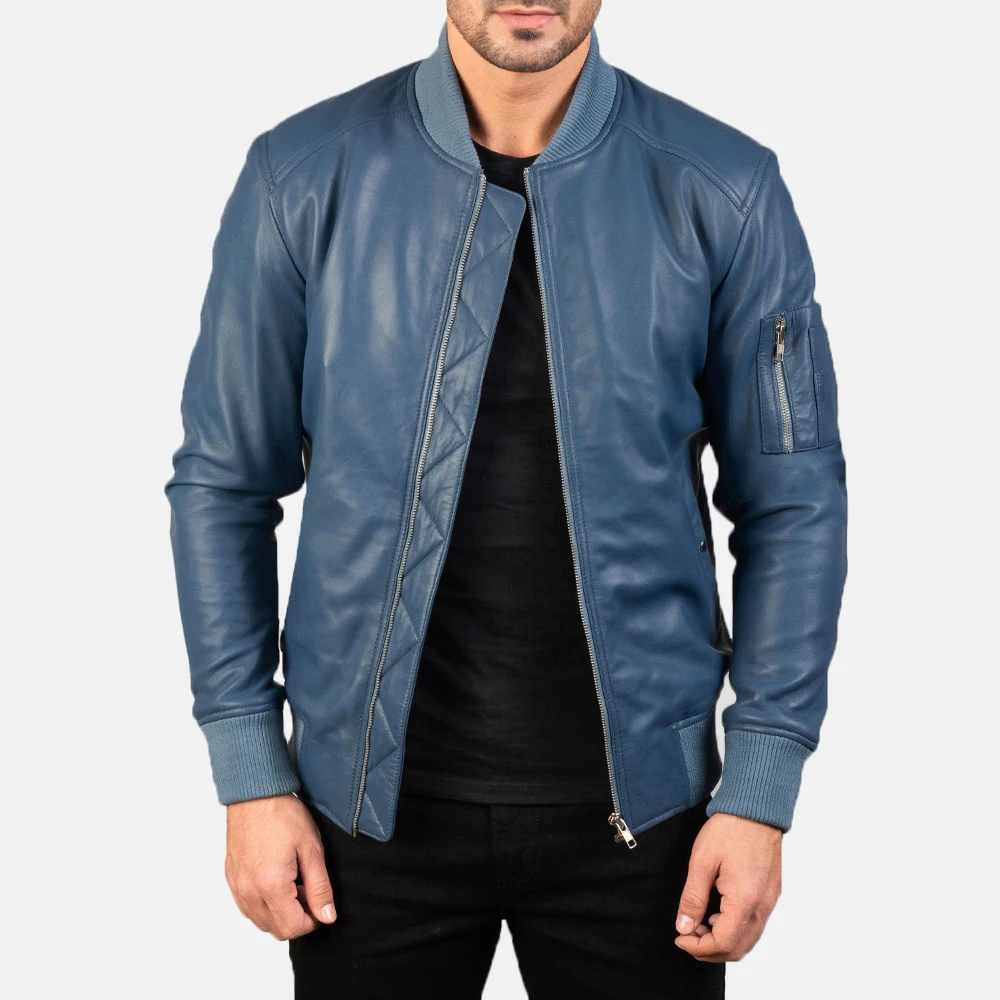 Fashion Designs Boys Classic Jacket Leather Jacket for Men slim fit Leather Coat men jackets