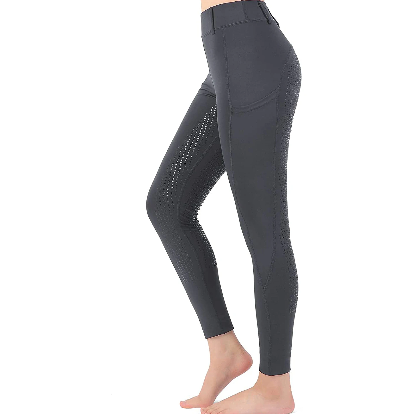 Wholesales OEM Silicone Women Horse Riding Leggings Breeches Equestrian Jodhpurs 2023 New Arrival Low Price