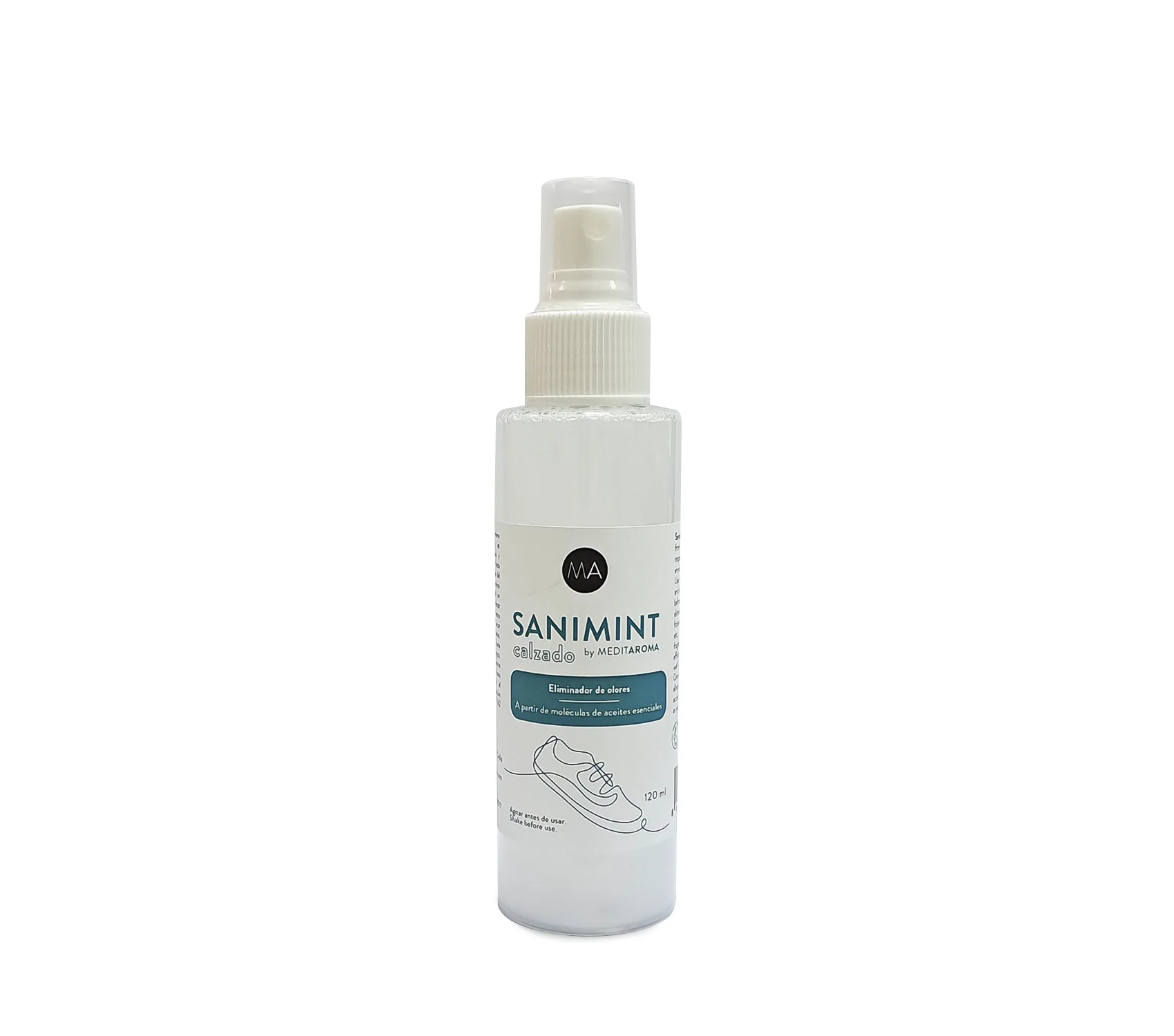 SaniMint Shoe Odor Eliminator 120 ml Eliminate bad odors in your shoes Fresh air for shoes