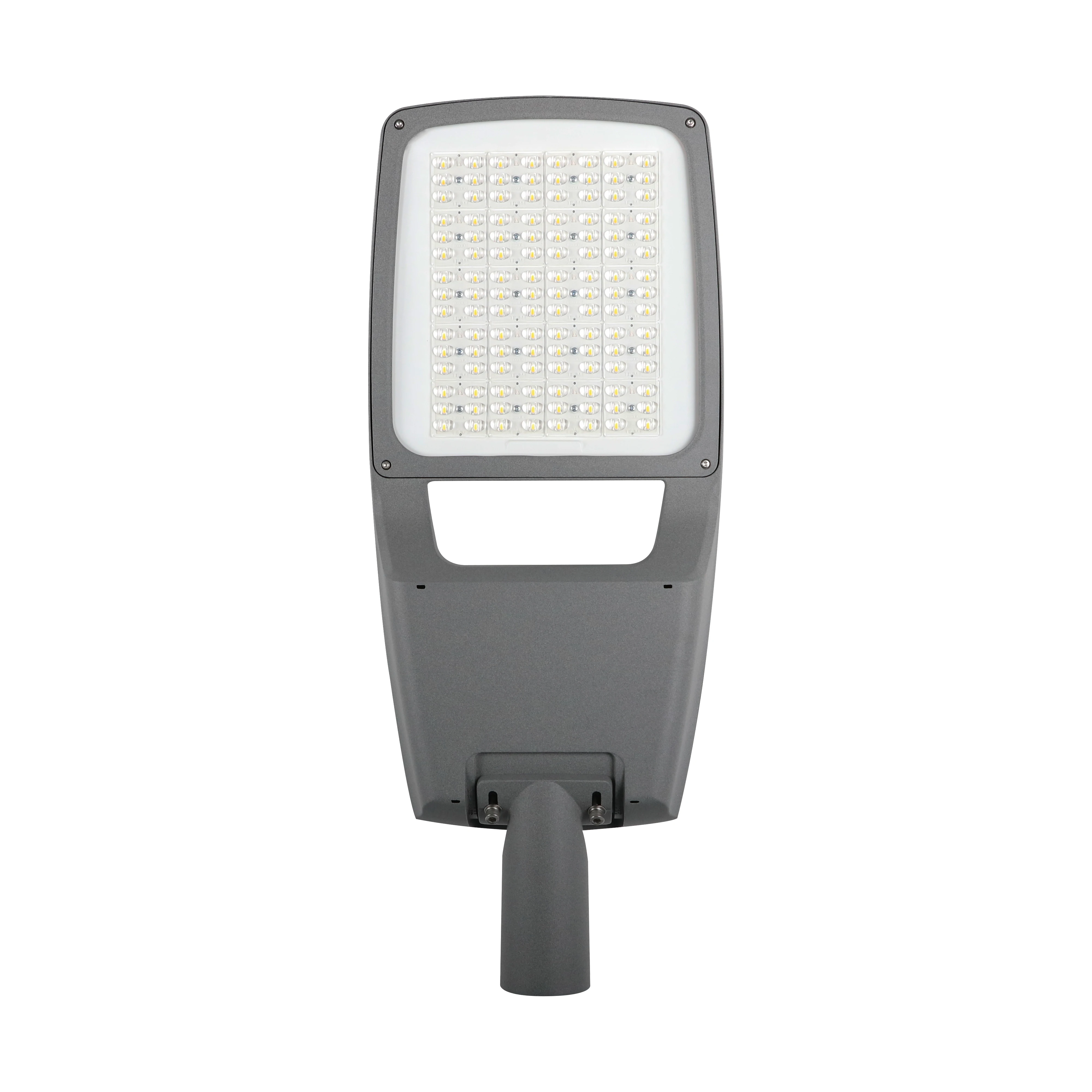 100W 150W 200W LED Parking Lot Light Slip Fitter Mount 4000K Outdoor Commercial Area Light IP65 Waterproof Shoebox Light