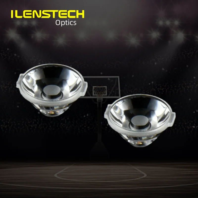 ilenstech 13mm mini led lens 10 degree 3030 optical secondary lens for torch light