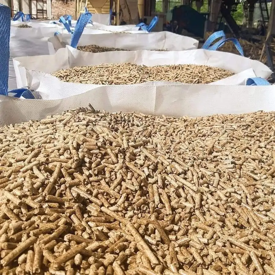 Wood pellets England