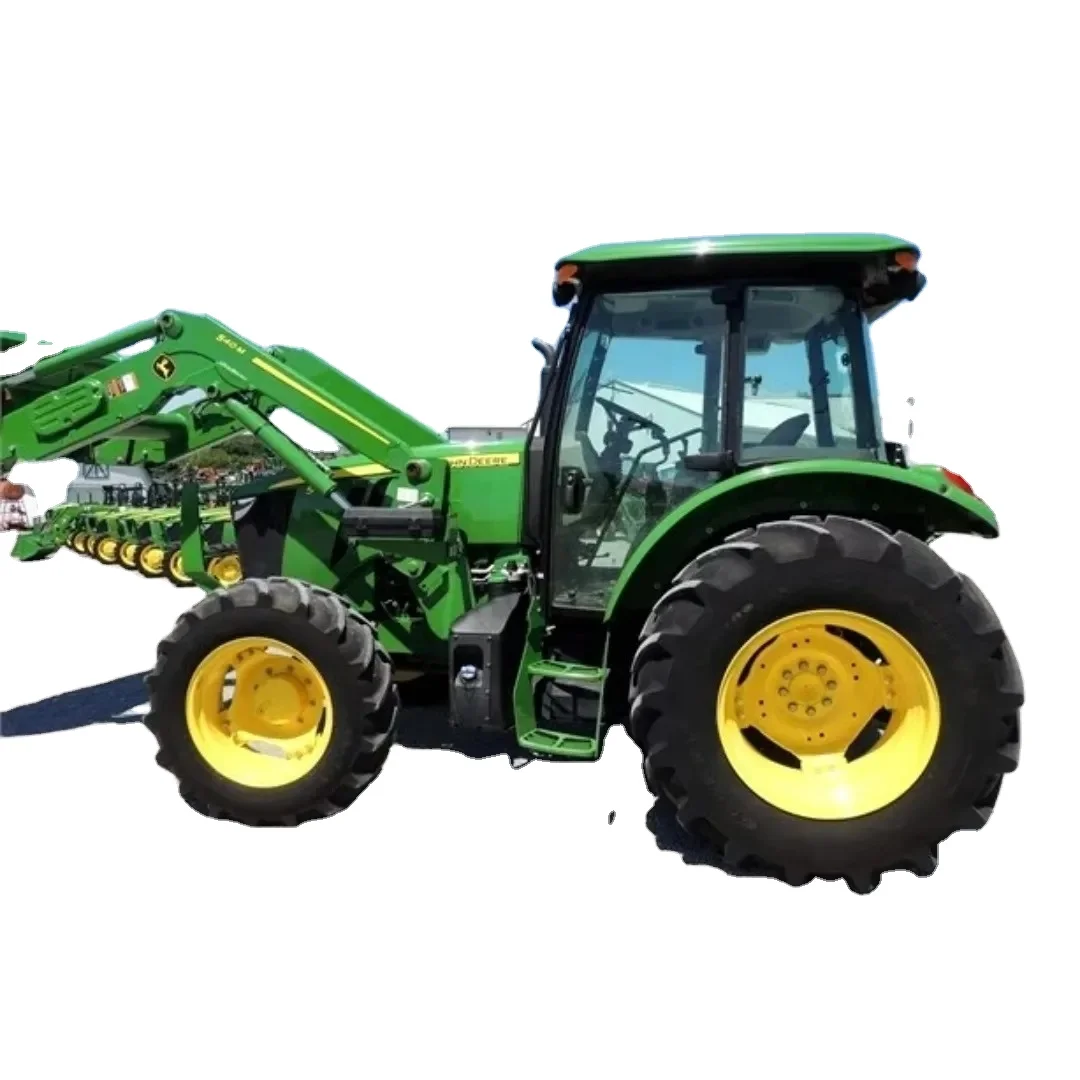 Latest Model 2020 JOHN DEERE 5100E Second Hand John Deere Tractor With Front Loader / 100hp John-Deere Tractor